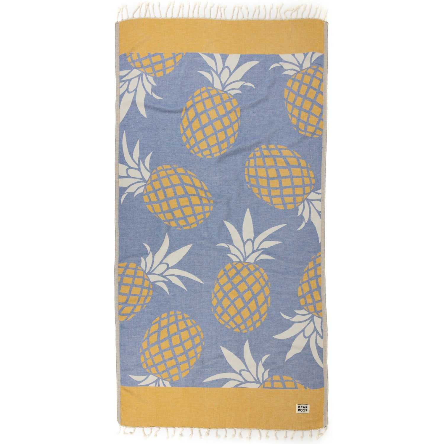 ANANAS BLÅ - 100% Bomuld