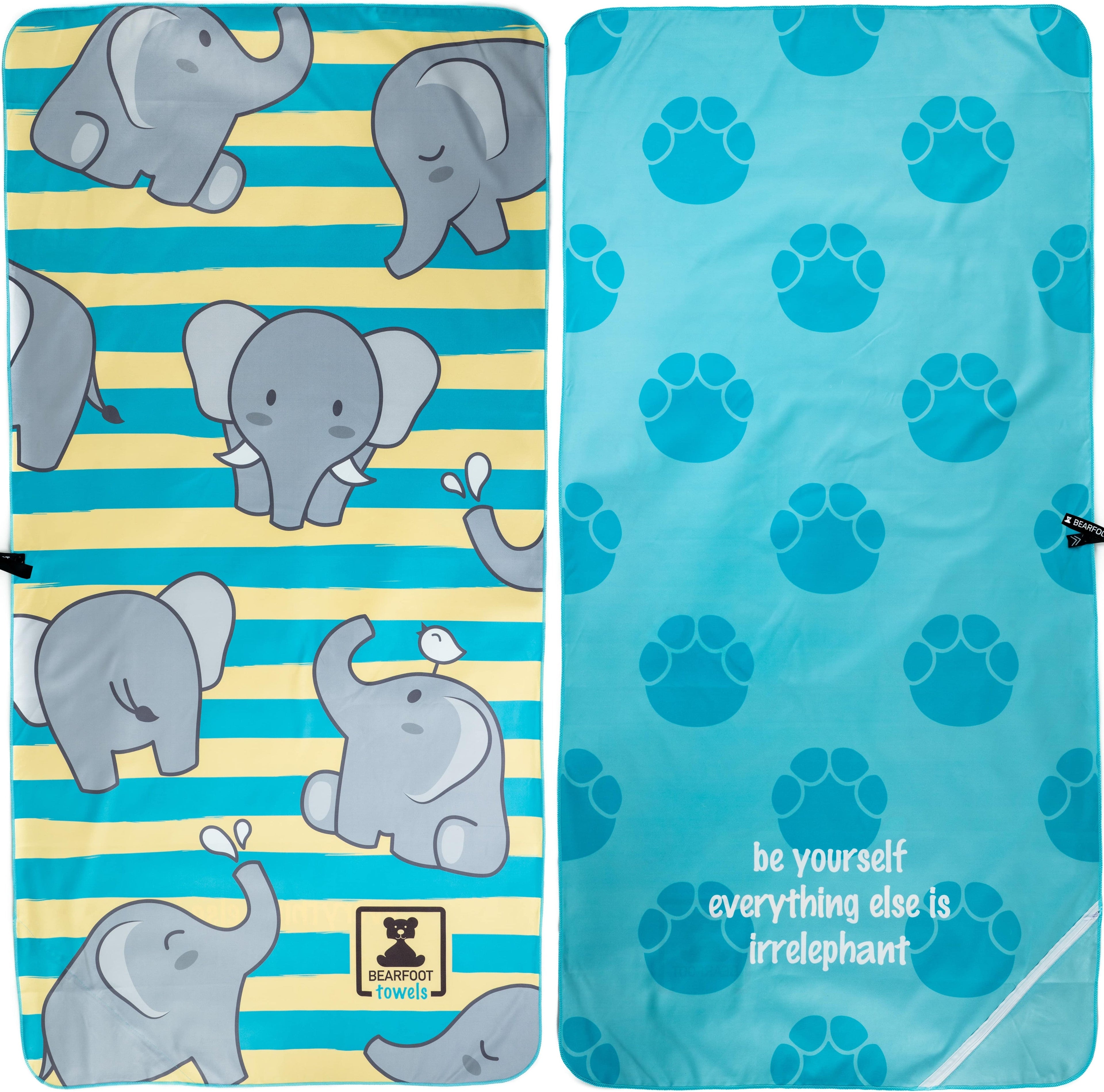 Olifanten Strandhanddoek - Microfiber