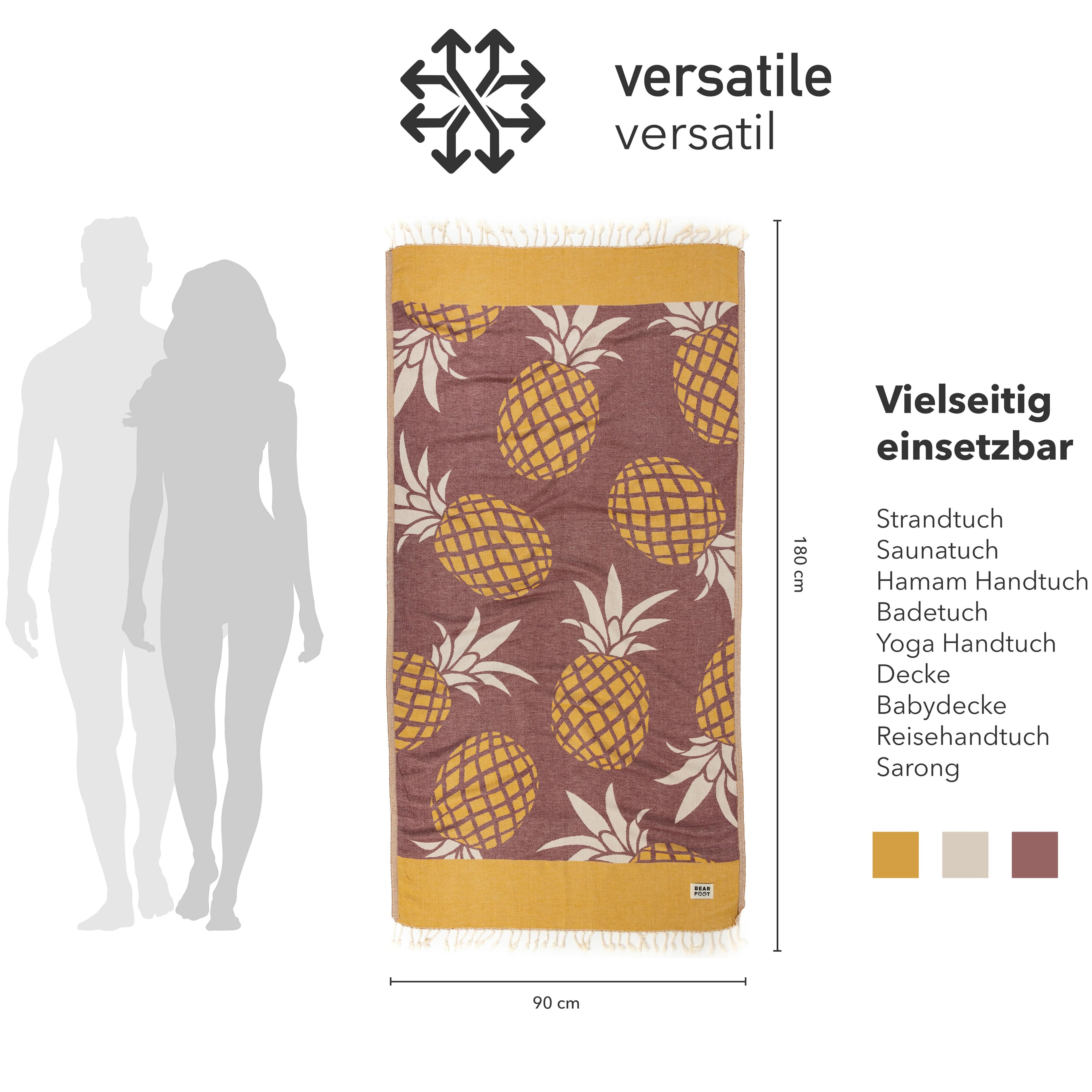 ANANAS ROOD - 100% Katoen