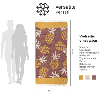 ANANAS ROOD - 100% Katoen